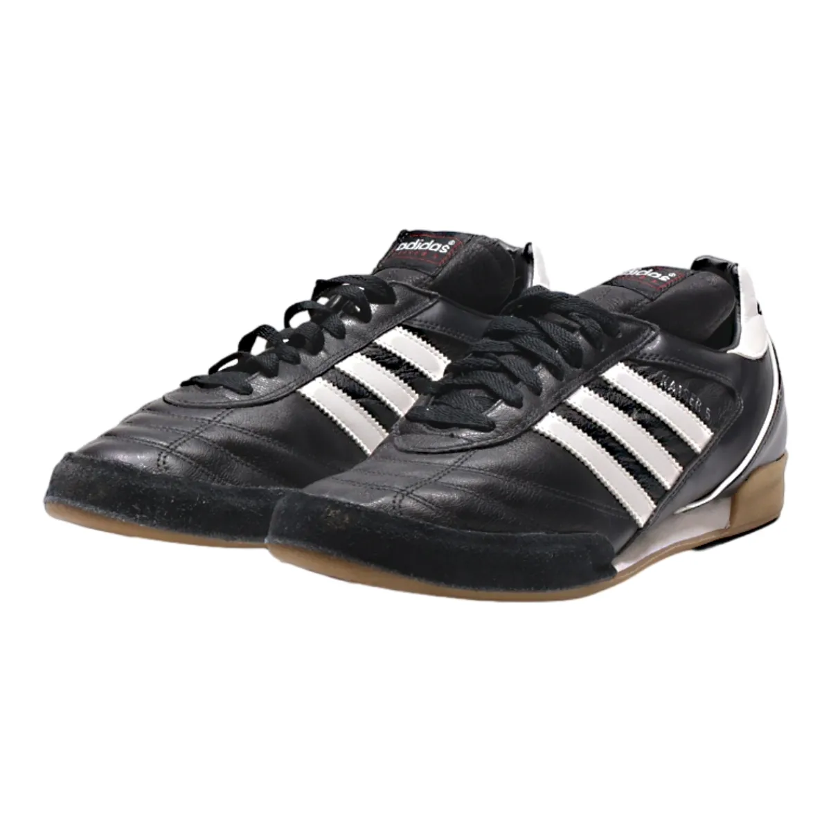 ADIDAS Kaiser 5 Sneaker Trainers Black Leather Mens UK 9