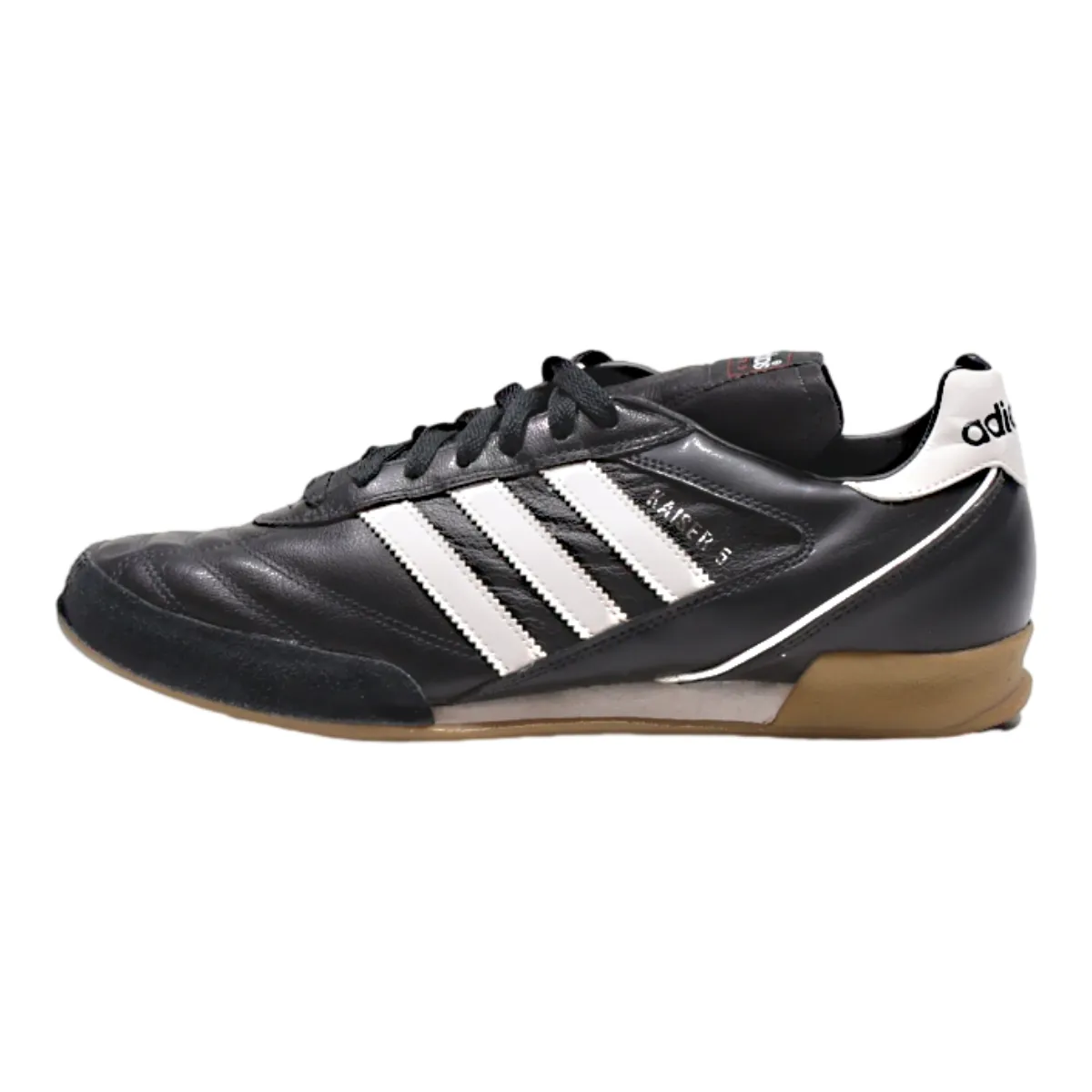 ADIDAS Kaiser 5 Sneaker Trainers Black Leather Mens UK 9