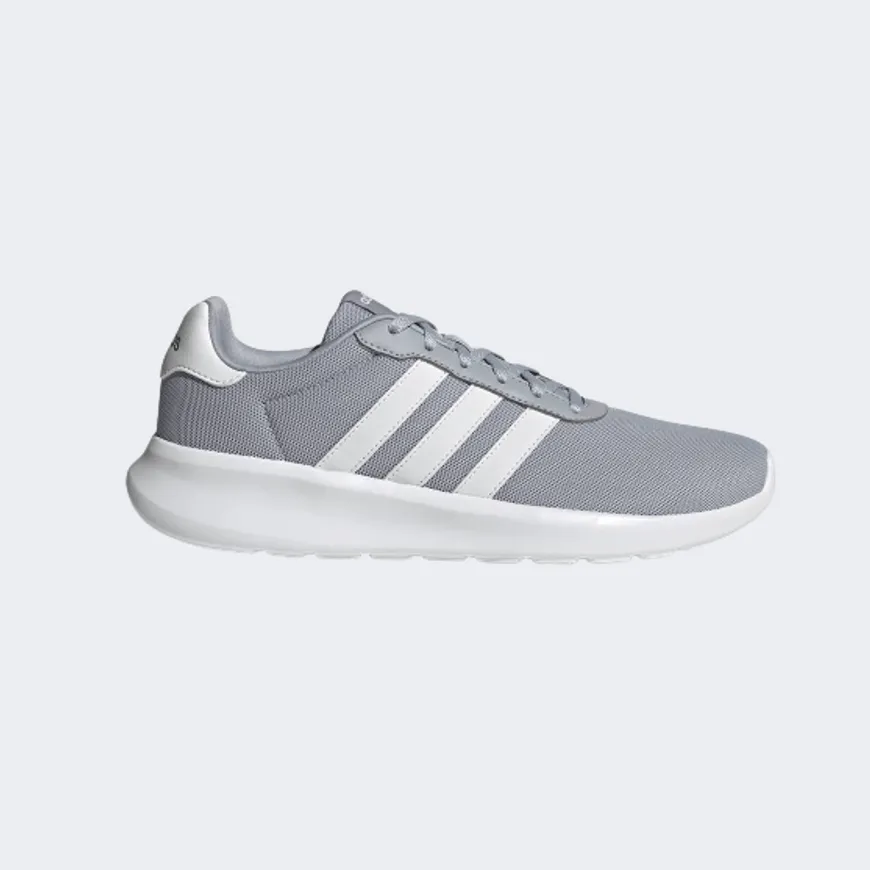 Adidas Lite Racer 3.0 Men Running Shoes Grey/White