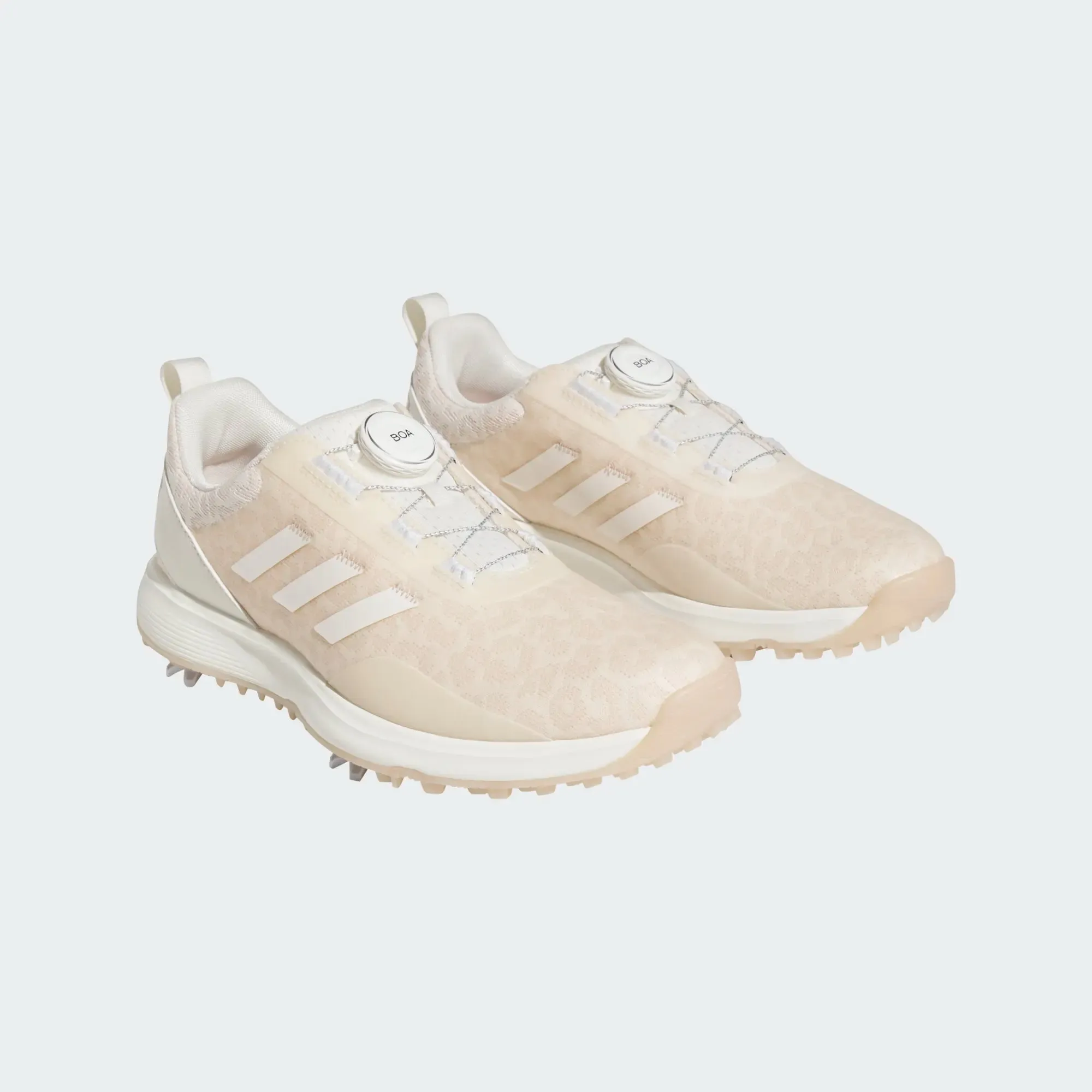 adidas S2G BOA GOLF SHOES Chalk White / Chalk White / Wonder Quartz