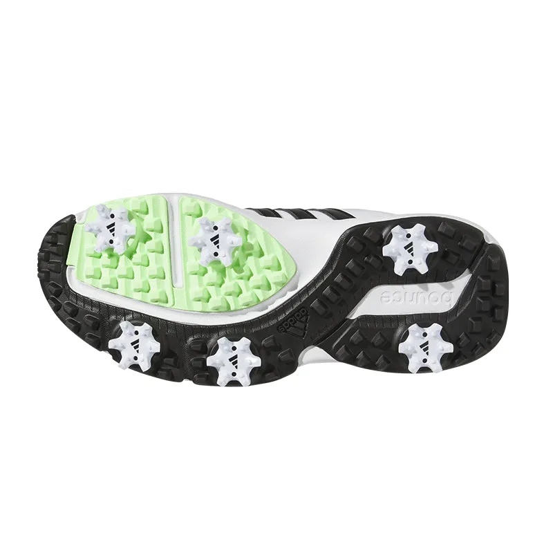 ADIDAS Tour360 BOA Junior Spiked Shoes (White/Black/Green)