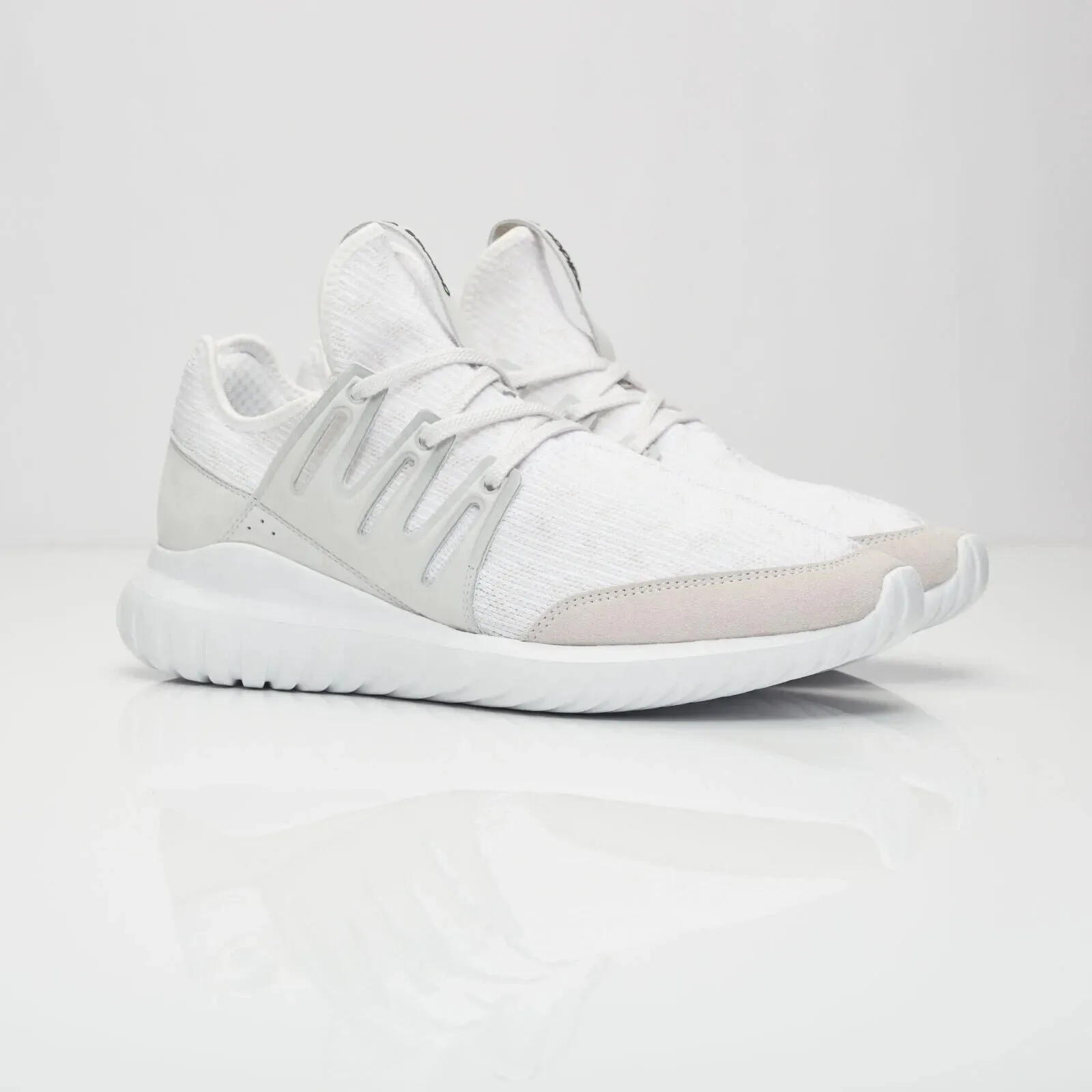 Adidas Tubular Radial Pk S76714 Unisex Kids White Running Shoes Size 7Y HS4229