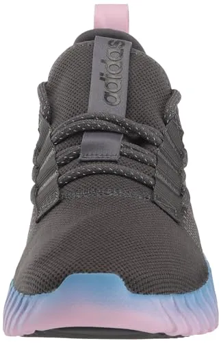 adidas Women's Kaptir Flow Sneaker, Glory Grey/Glory Grey/Grey, 11