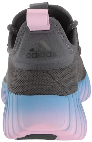 adidas Women's Kaptir Flow Sneaker, Glory Grey/Glory Grey/Grey, 11