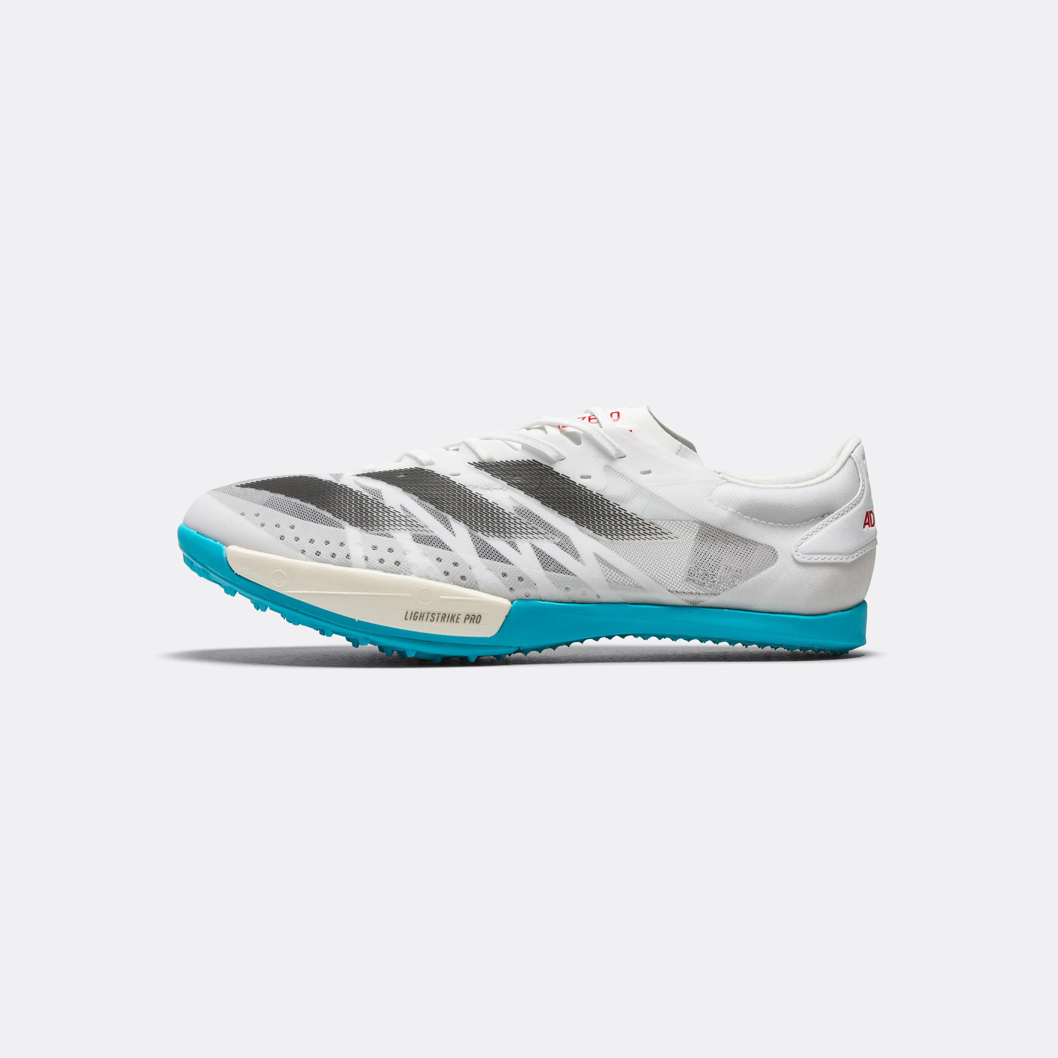 adizero Ambition - Footwear White/Black-Cyan