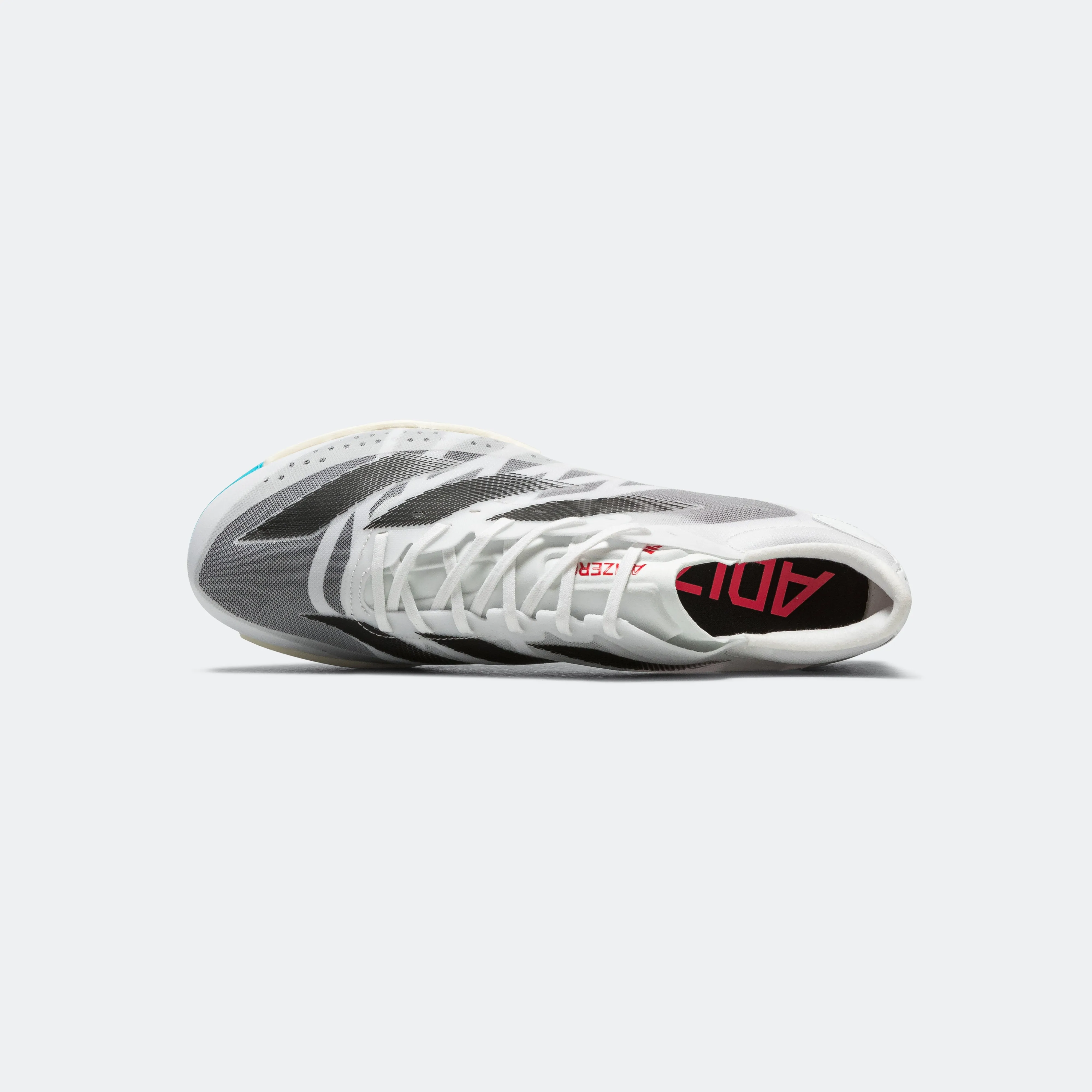 adizero Ambition - Footwear White/Black-Cyan