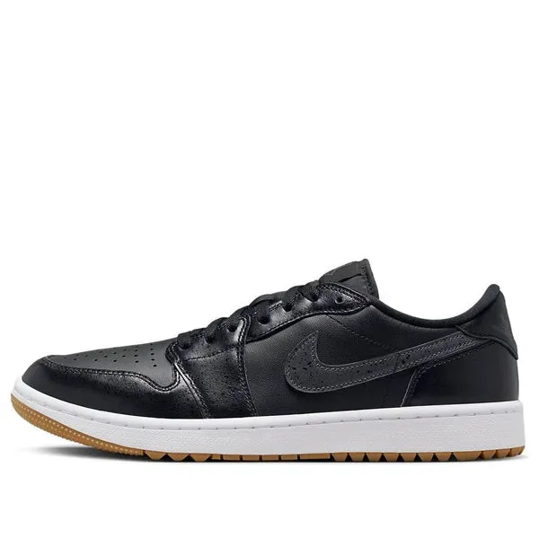 Air Jordan 1 Low Golf 'Black Gum' Sneakers, Black