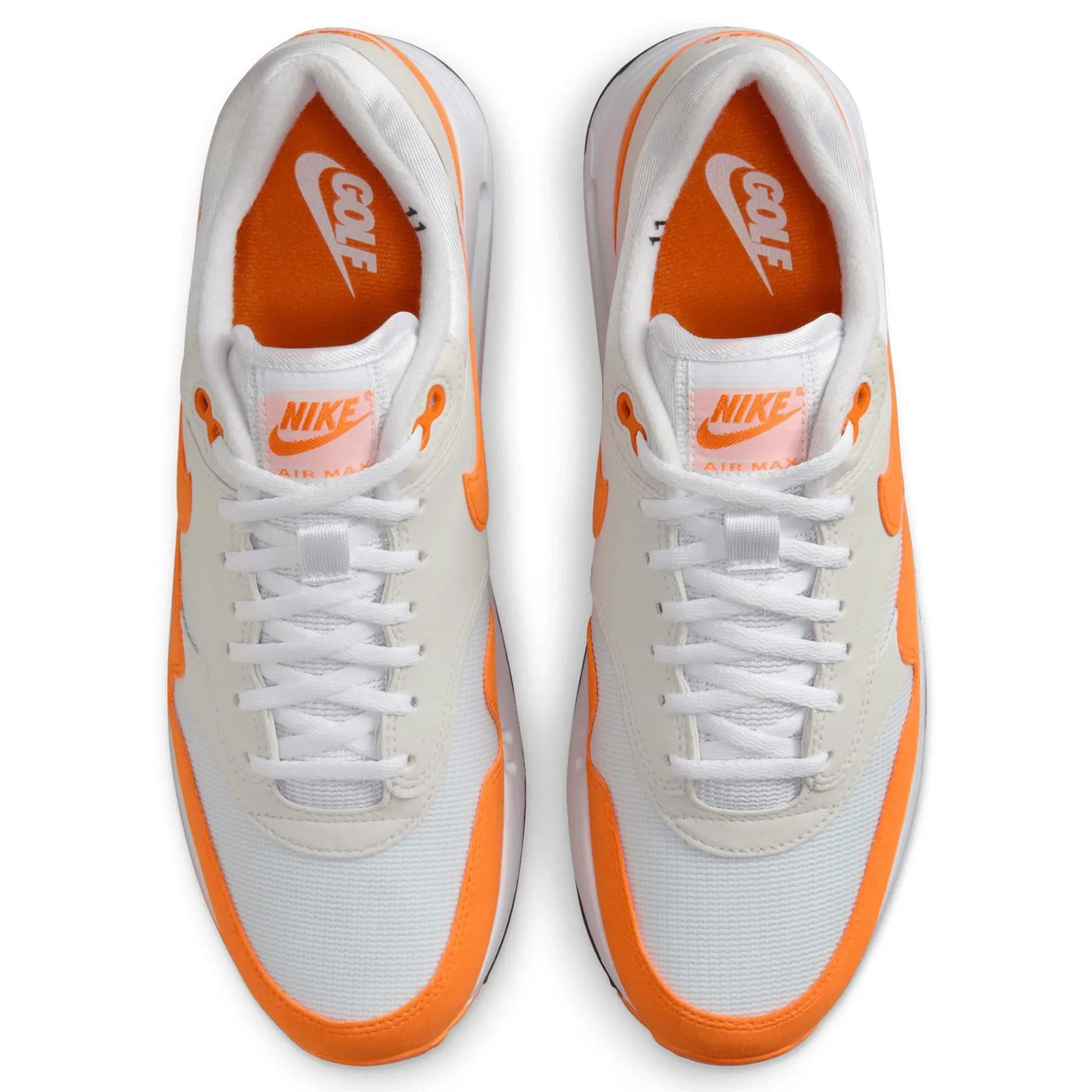 Air Max 1 '86 OG Golf Shoes Orange/White - SU24