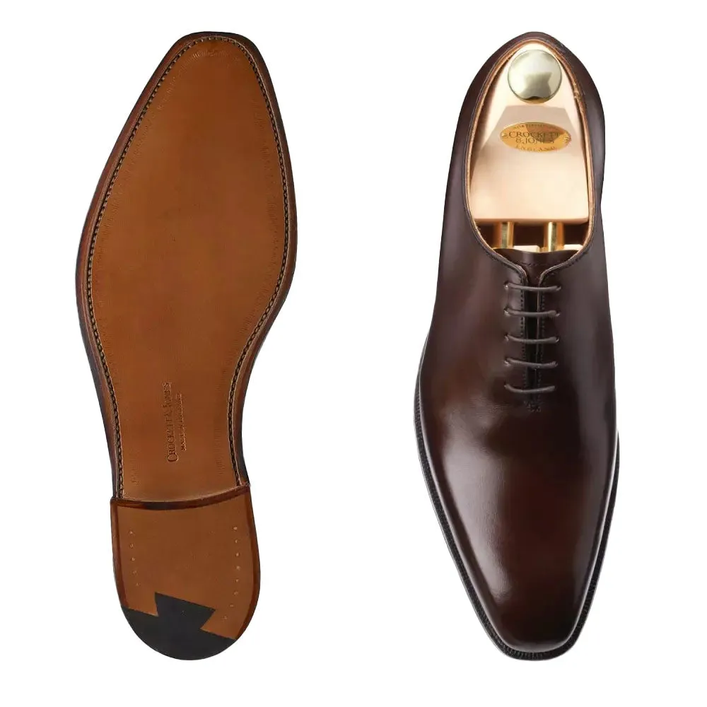 Alex Dark Brown Calf Leather Oxford Shoes