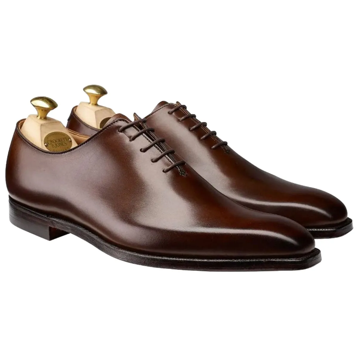 Alex Dark Brown Calf Leather Oxford Shoes