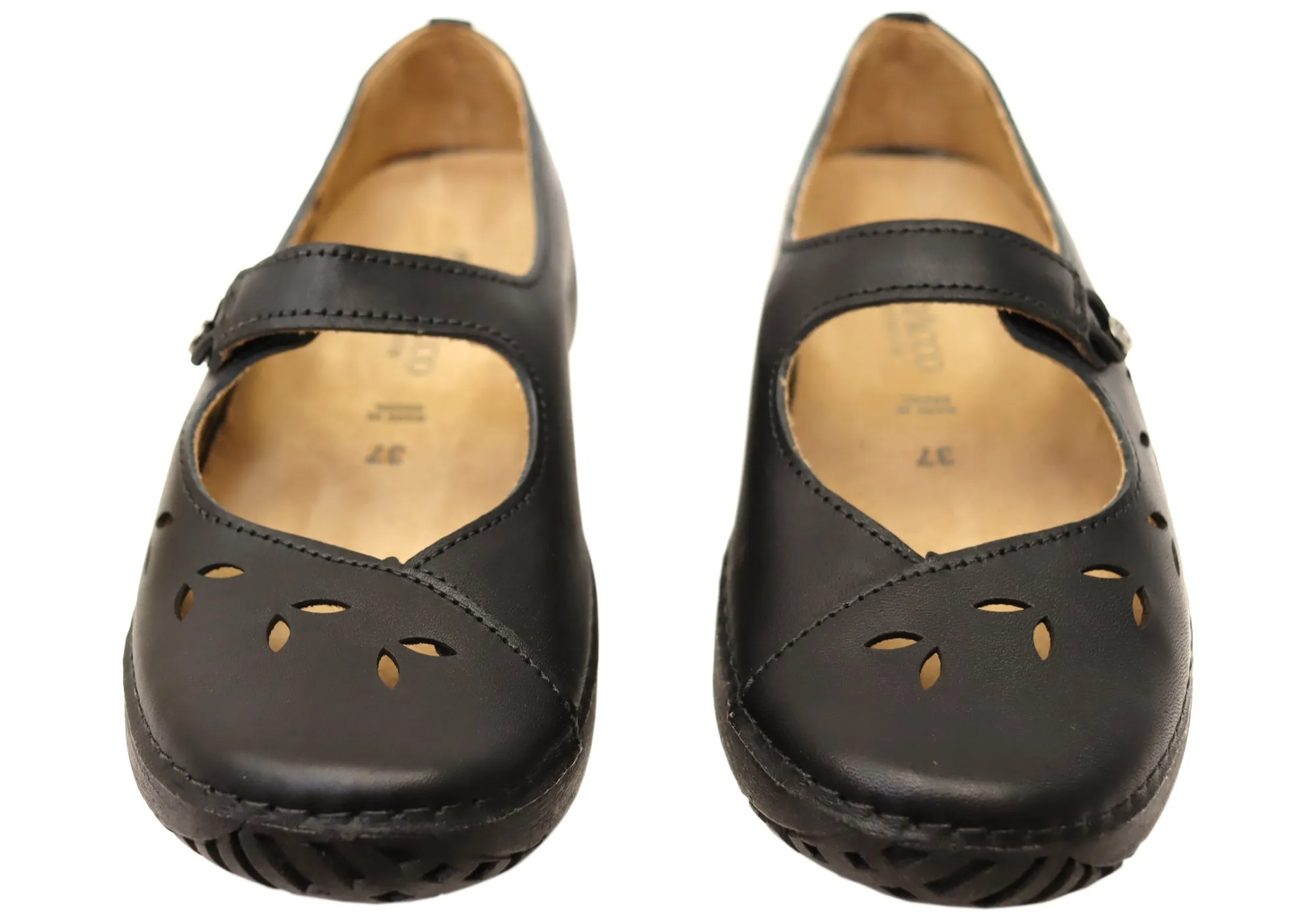 Andacco Kezia Womens Comfortable Leather Shoes Made In Brazil