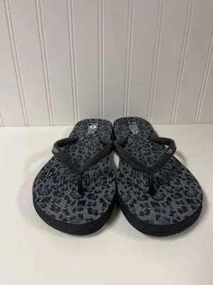 Animal Print Sandals Flip Flops Clothes Mentor, Size 9