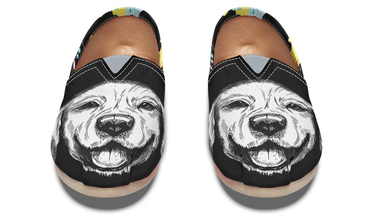 Artsy Labrador Casual Shoes