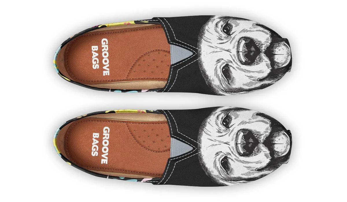 Artsy Labrador Casual Shoes