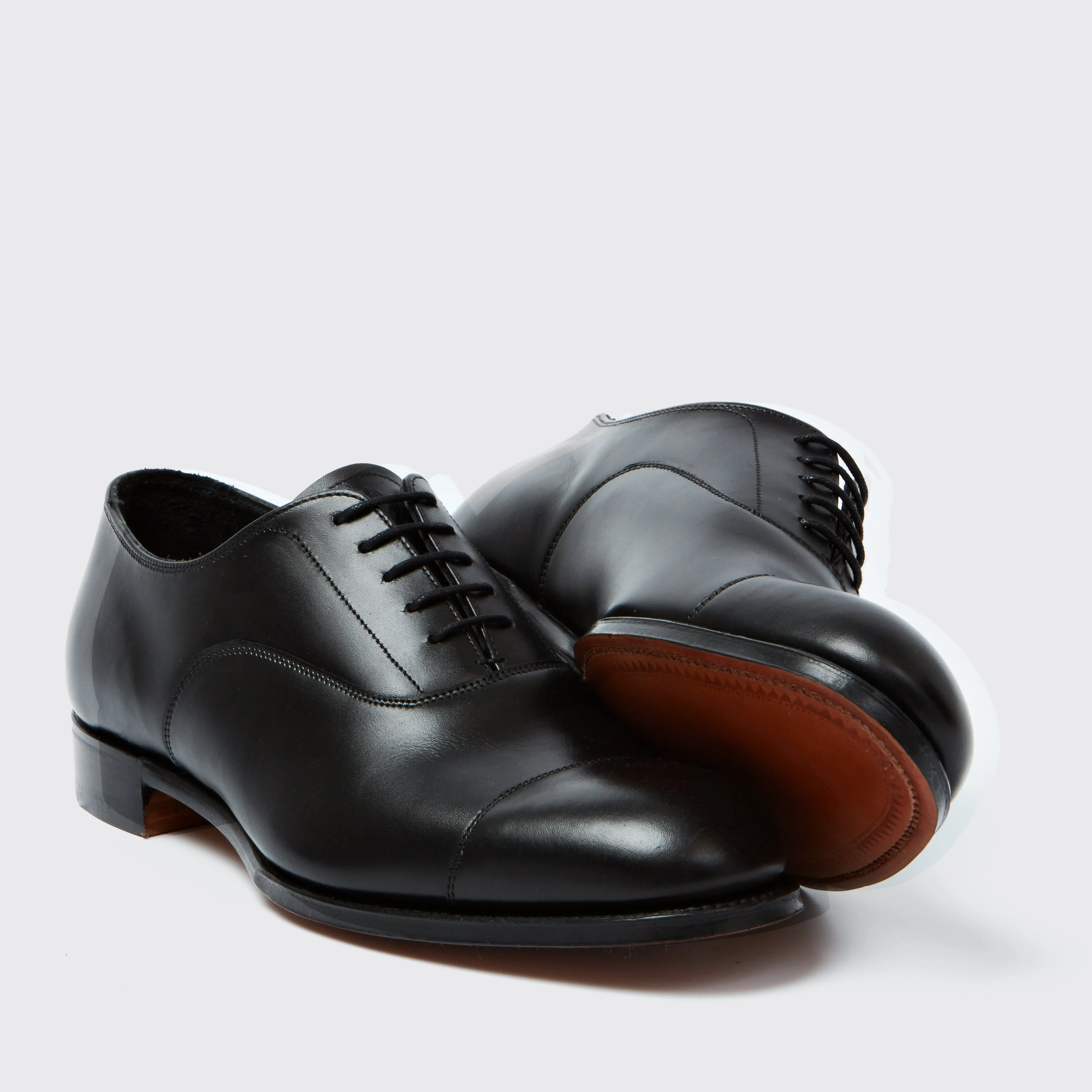 Bank Satin Calf Black