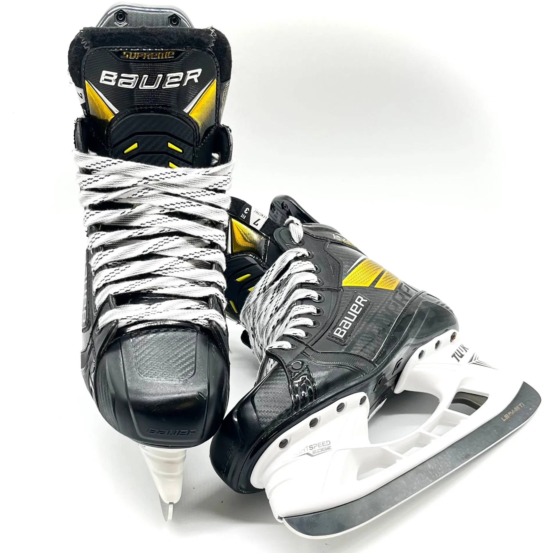 Bauer Supreme Ultrasonic - Pro Stock Hockey Skates - Size 7 Fit 3