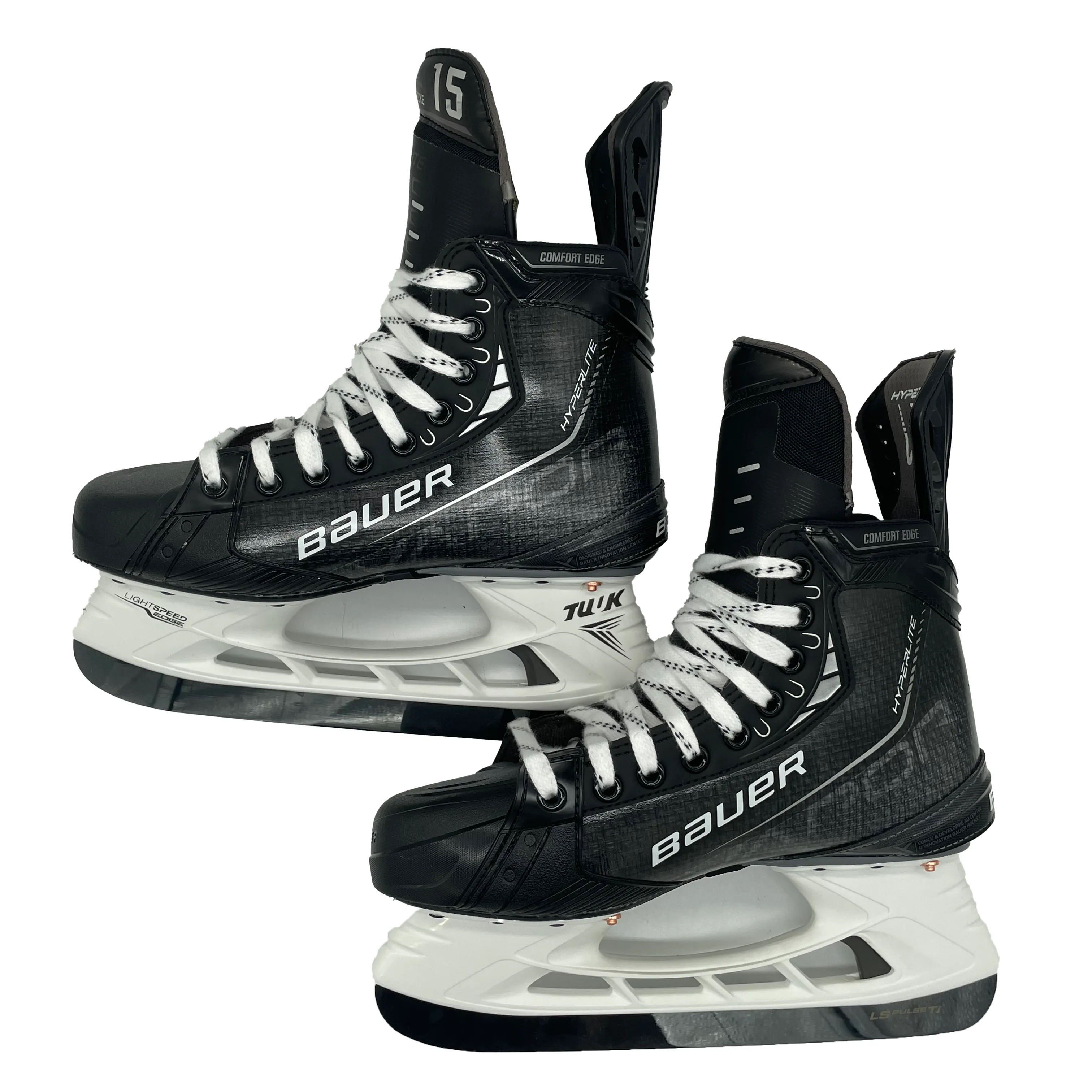 Bauer Vapor Hyperlite - Pro Stock Hockey Skates - Size 7D (Black)