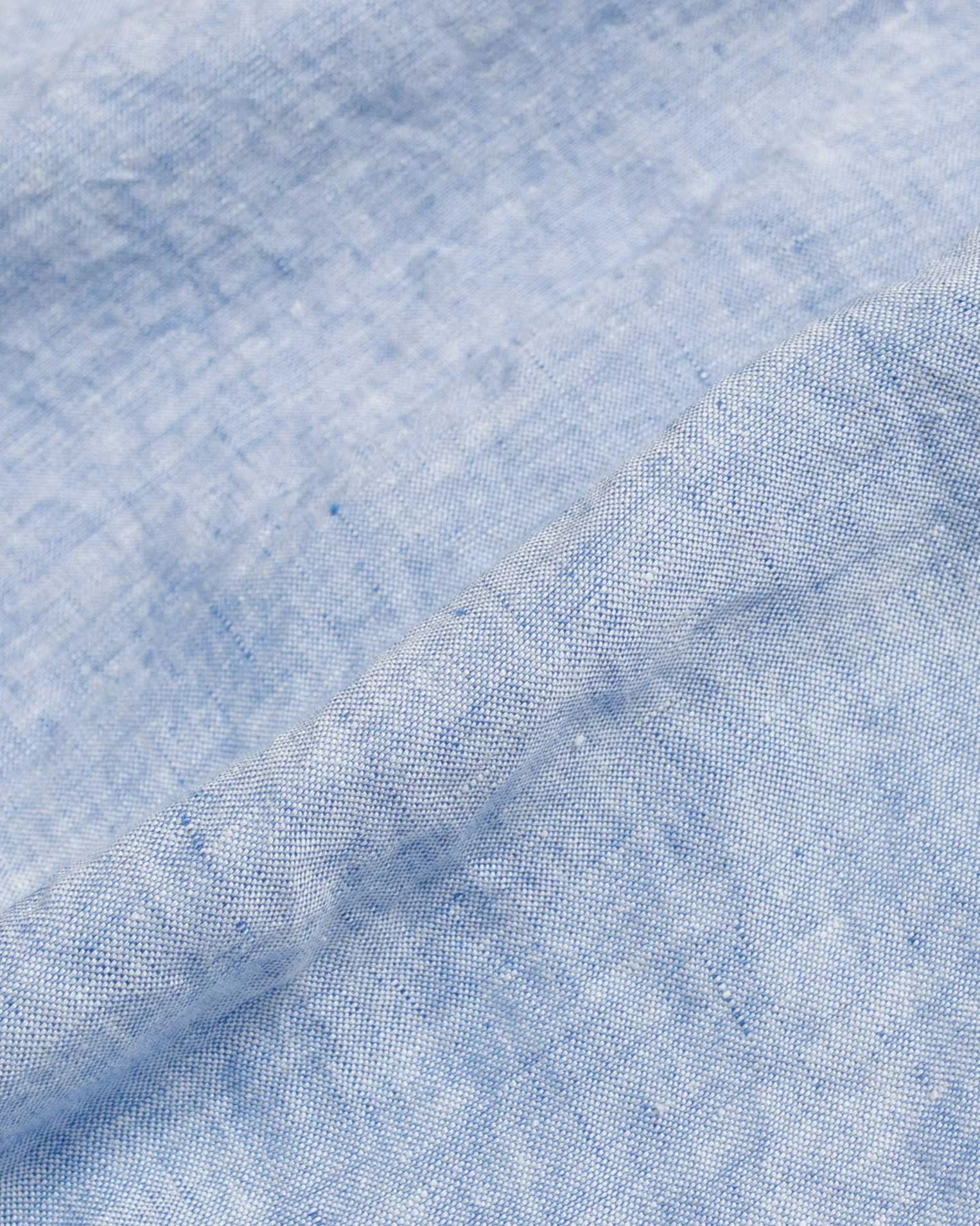 Beams Plus B.D. Linen Oxford Blue