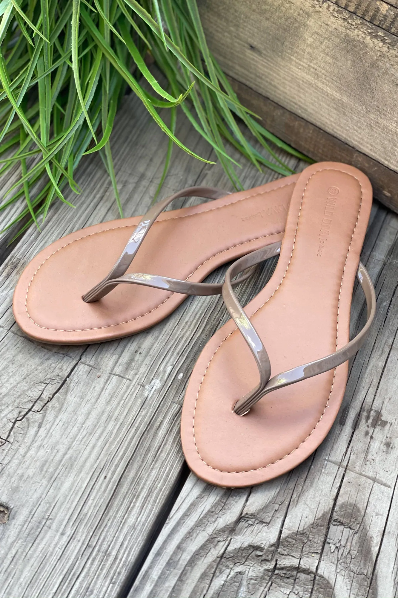 Belle Sandals: Taupe