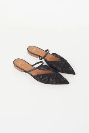 Black Lace Marla Flat