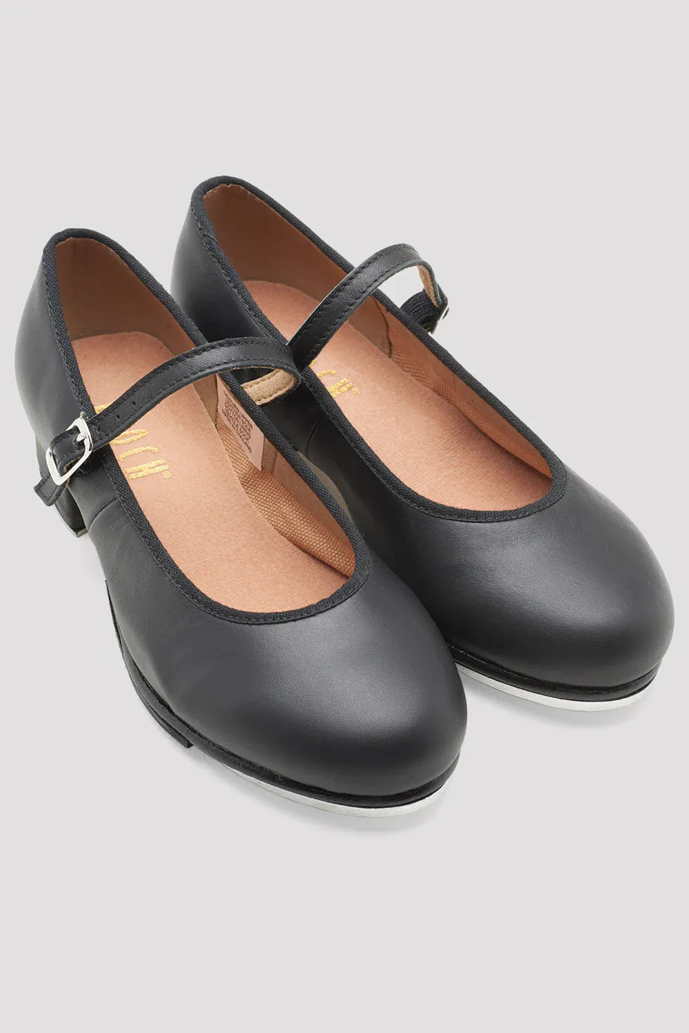 Bloch Ladies Black Tap-On Leather Tap Shoes