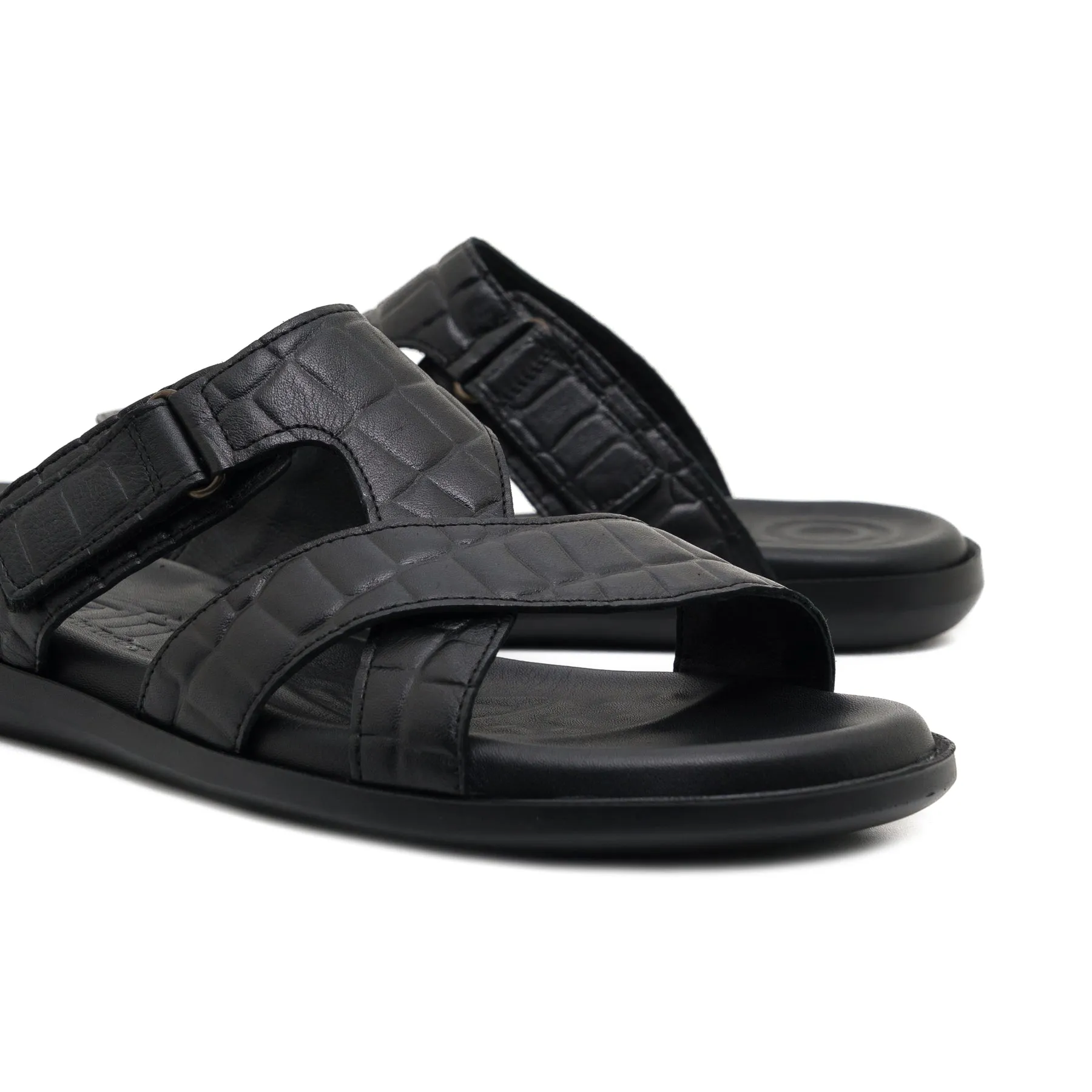 Brackley Black Sandal