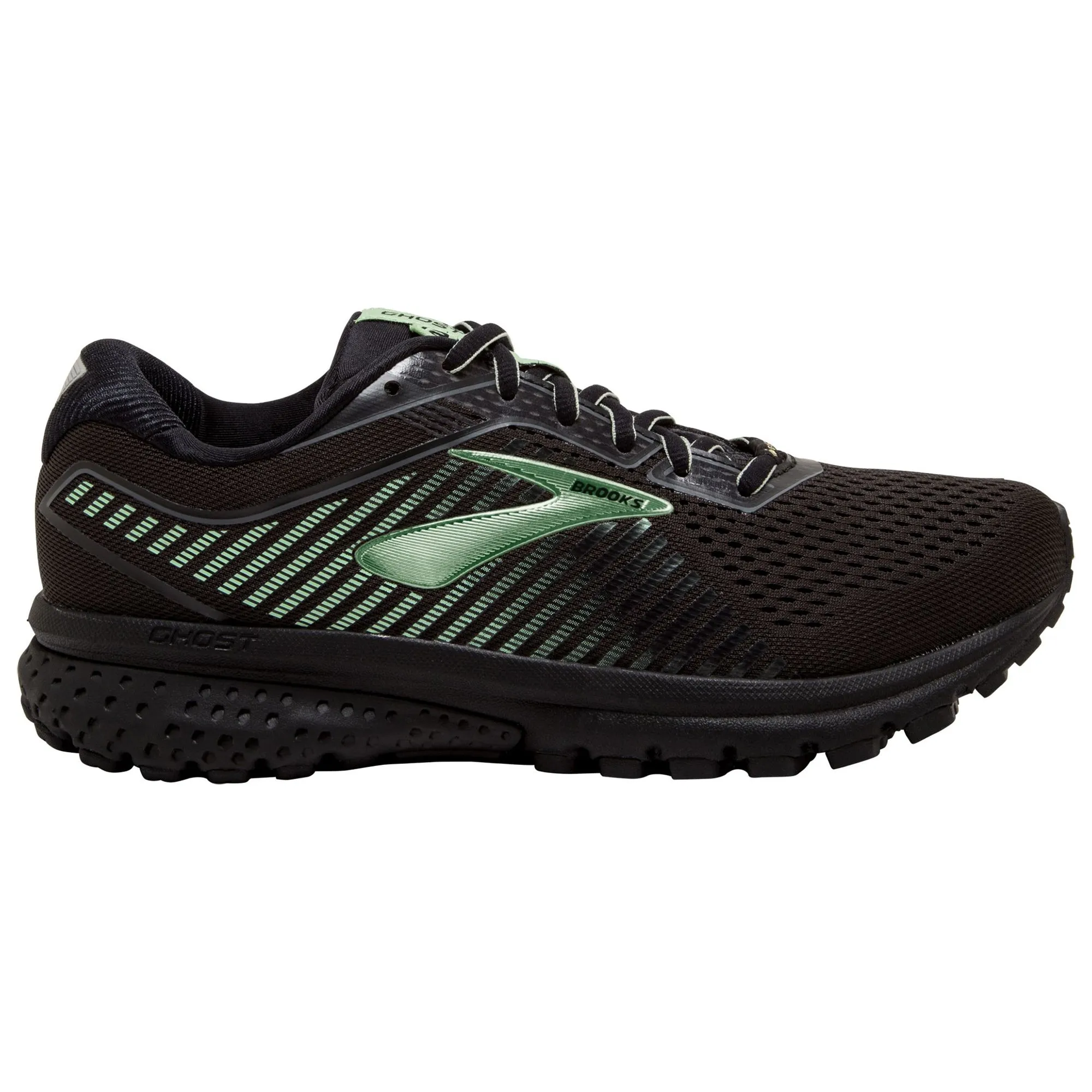 Brooks Ghost GTX 12 Black-Aqua Womens Running Shoes