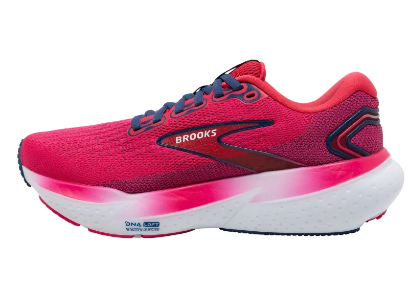 Brooks Glycerin 21 Ladies Running Shoe (Raspberry/Estate Blue)