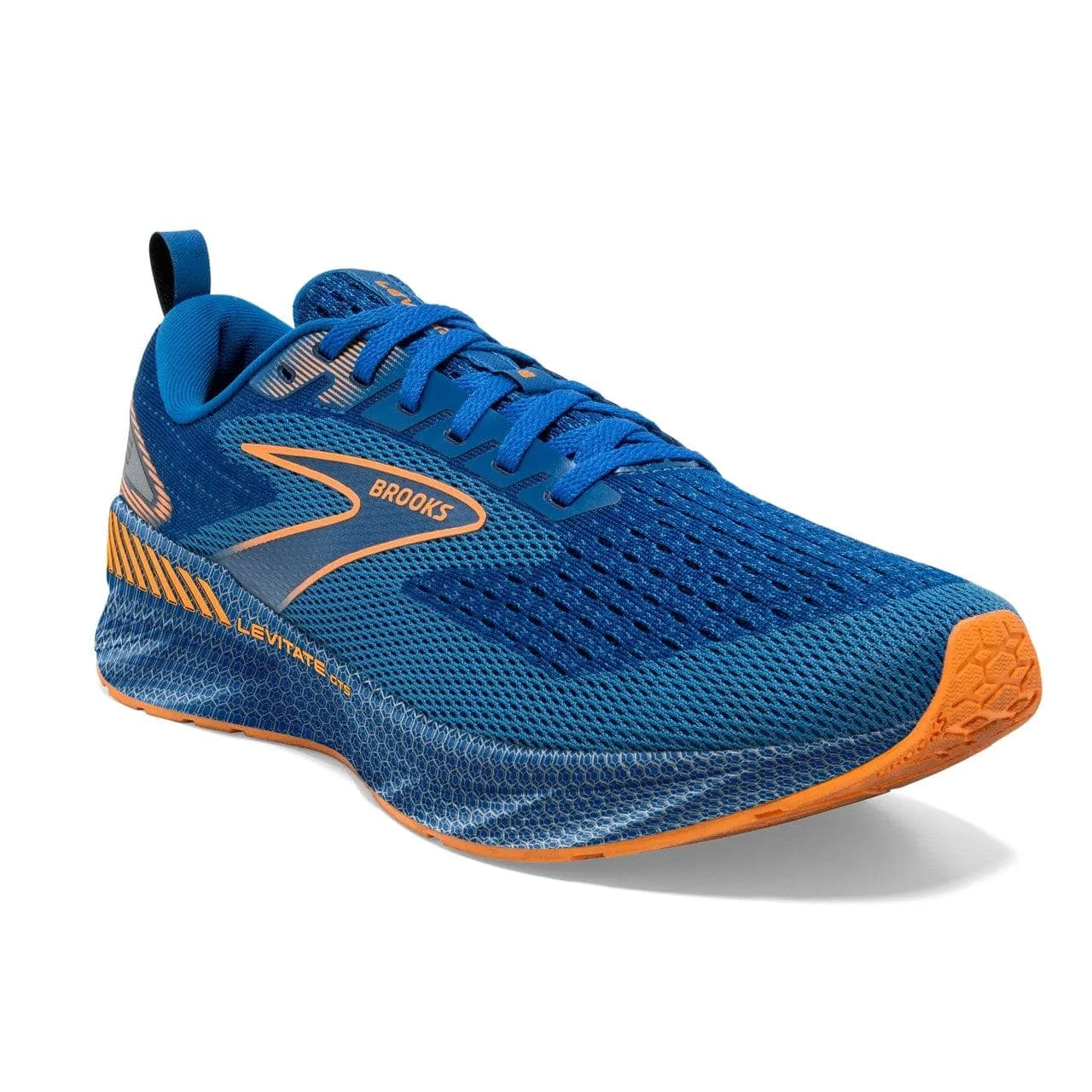 Brooks Levitate GTS 6 (Men's) - Classic Blue/Orange