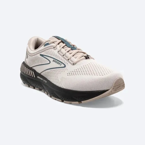 Brooks Men's Beast GTS 23 Running Shoe - Chateau Grey/White Sand/Blue 1104012E216