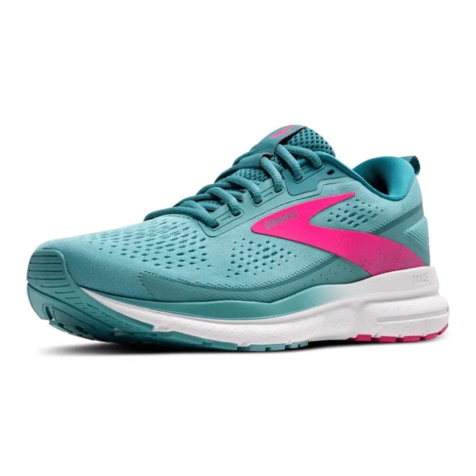 Brooks Trace 3 Women's Running Shoes AW24 Aqua/Storm/Pink