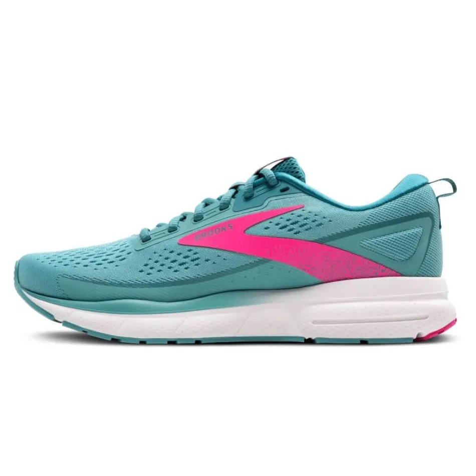 Brooks Trace 3 Women's Running Shoes AW24 Aqua/Storm/Pink