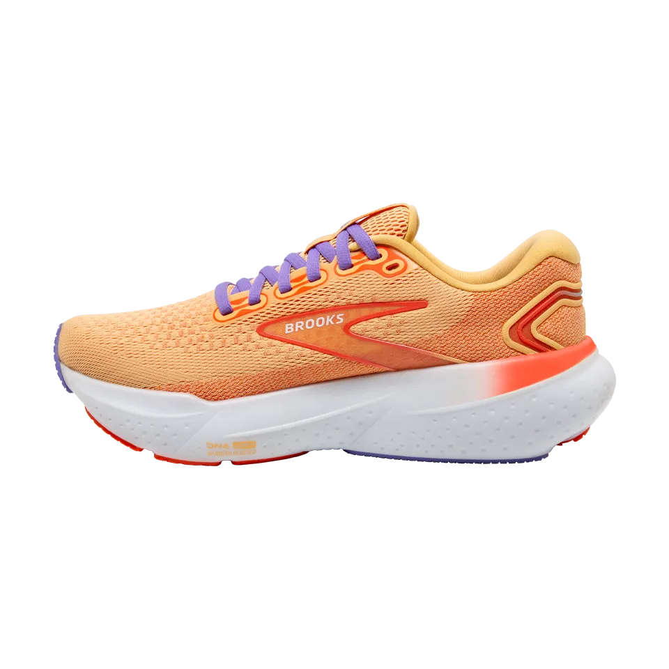 Brooks Women's Glycerin 21 B Width Sunburst/Nasturtium/Purple