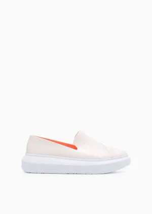 Bubble Gum Platform Loafers - Off-White