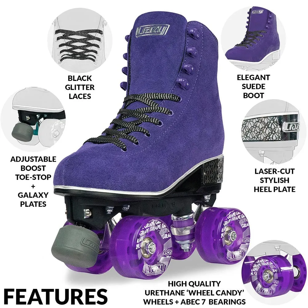 Crazy Evoke Roller - Suede Purple