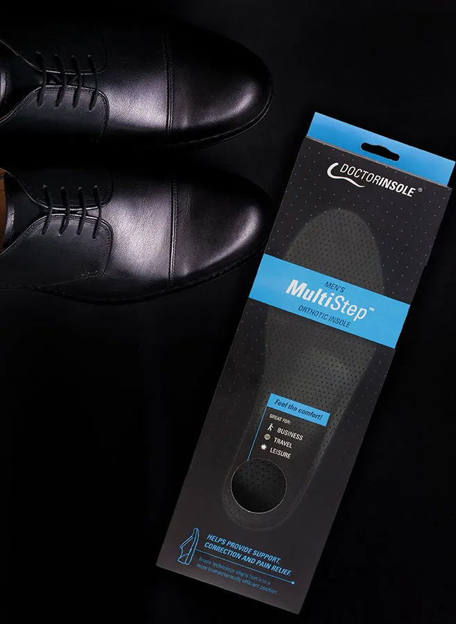 DoctorInsole MultiStep Orthotic Insoles for Men