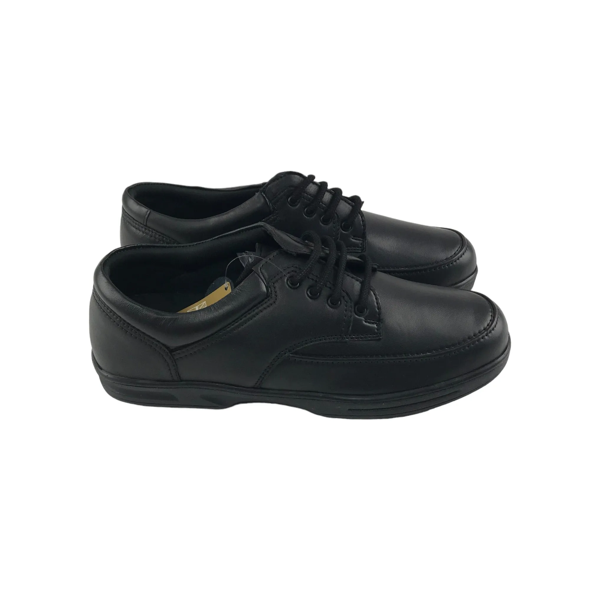 Dr Keller Leather Shoes Shoe Size 12 Black with Laces