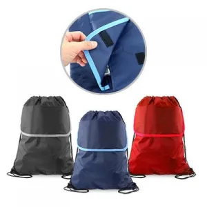 Drawstring Bag with Pocket