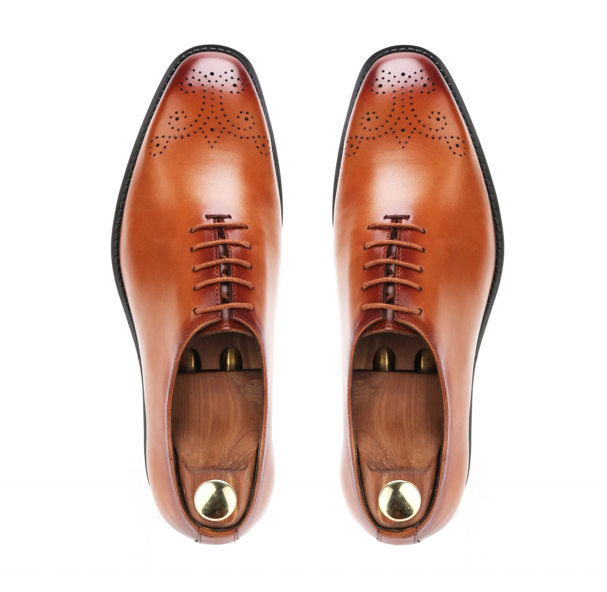 Duke The Tan Leather Lace-Up