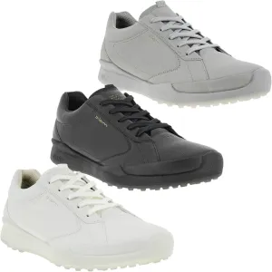 ECCO Mens Biom Hybrid Leather HYDROMAX Golf Shoes