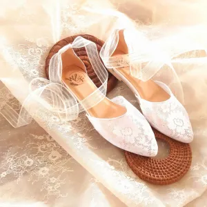 Fatima Lace flats