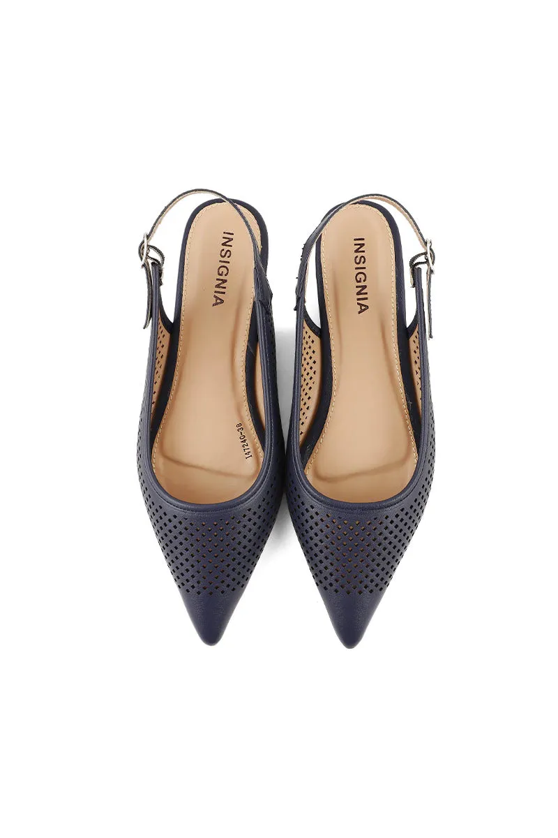 Formal Sling Back I47240-Navy