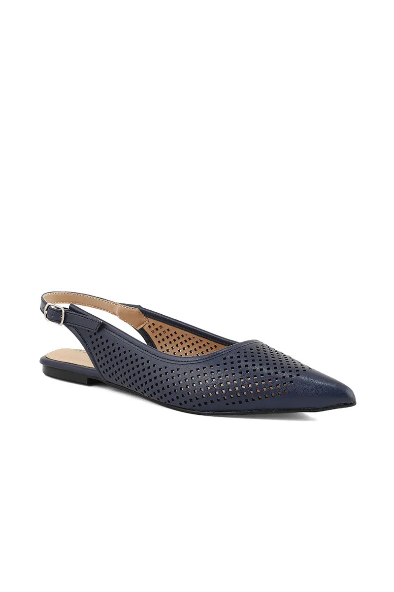 Formal Sling Back I47240-Navy