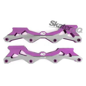 FR 4D Rockered Frame 243mm - Purple