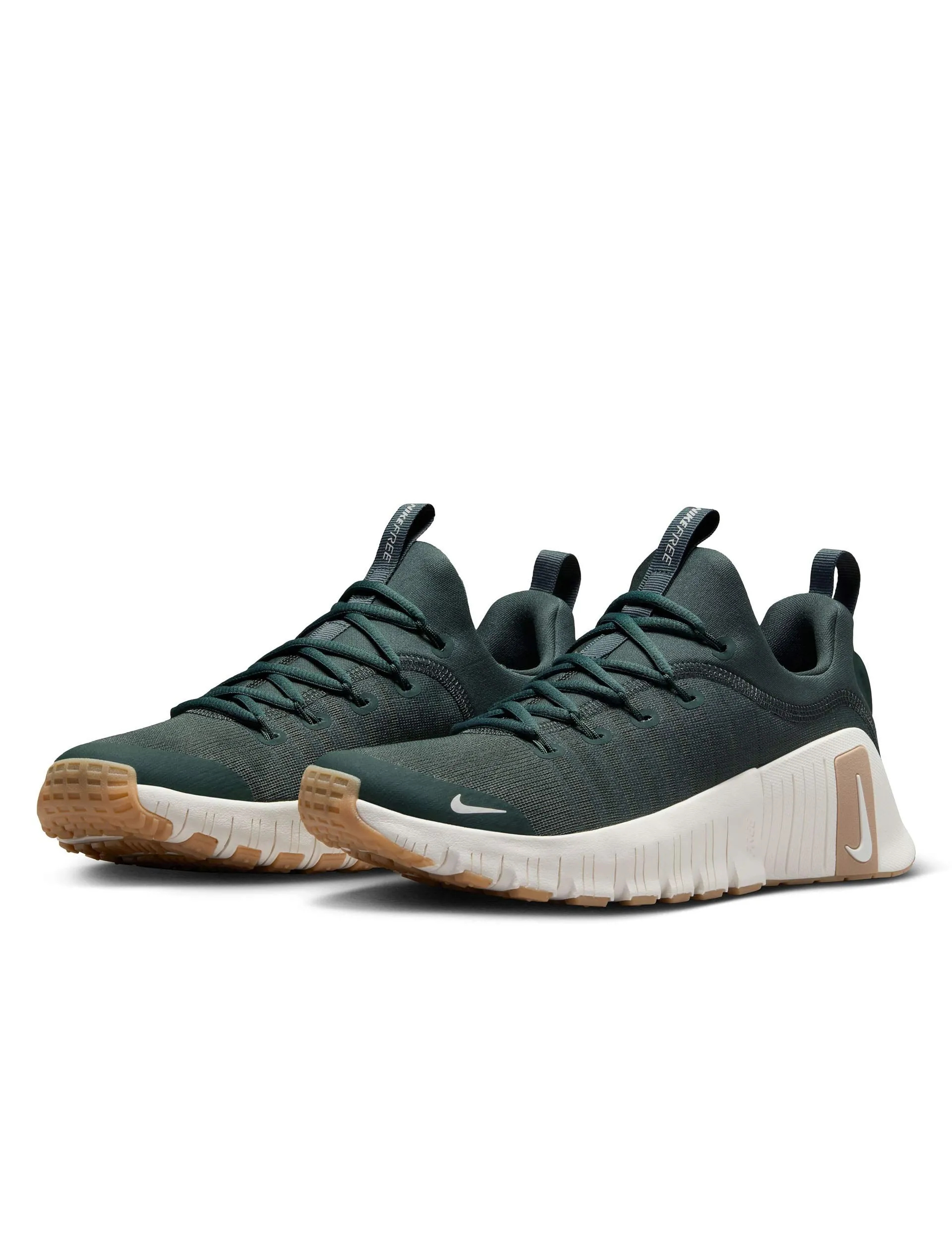 Free Metcon 6 Shoes - Vintage Green/Gum Light Brown/Sail