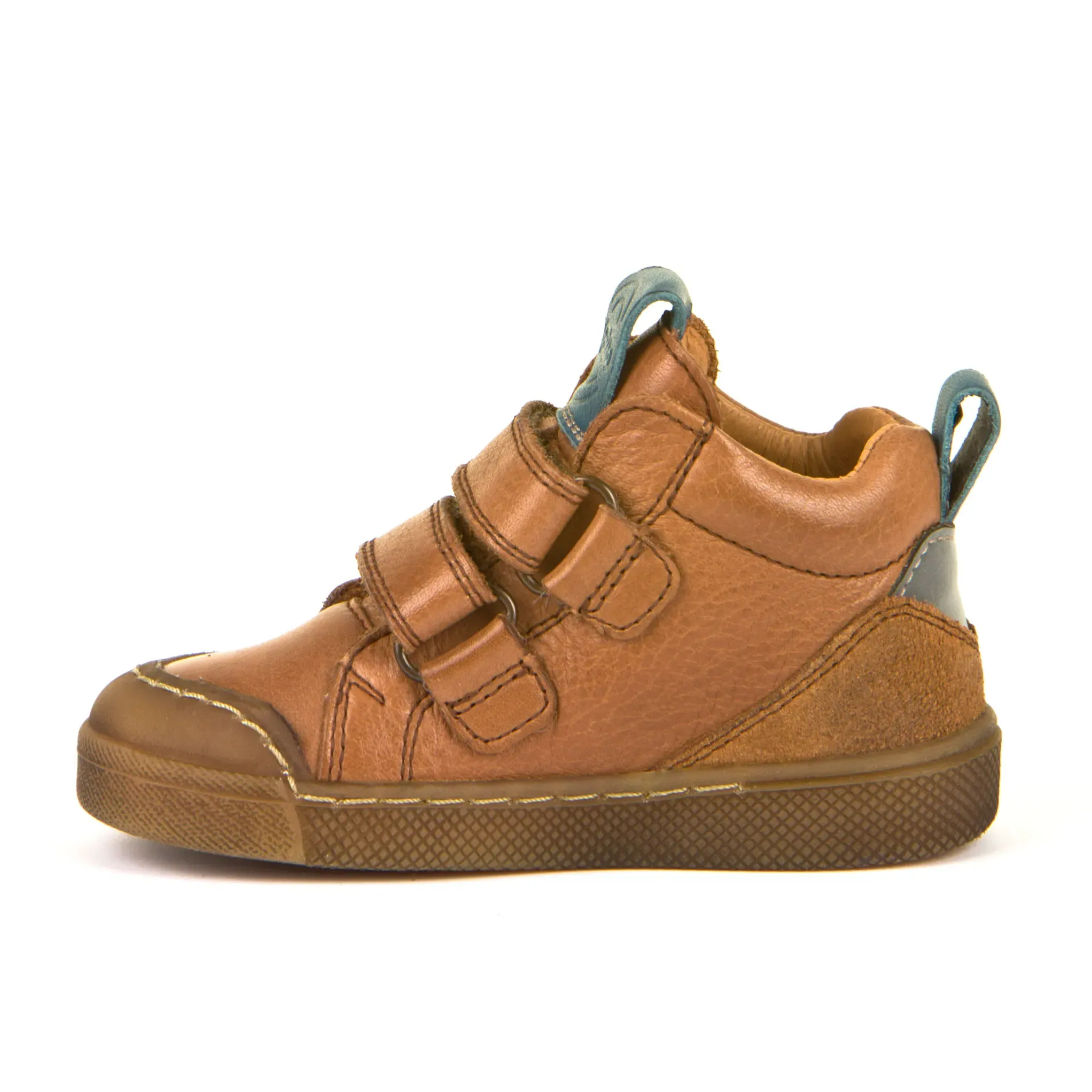 Froddo Boy's and Girl's Rosario High Ankle Boots - Cognac