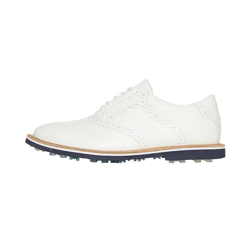 GFORE Gallivanter Saddle Men's Spikeless Shoes (Snow/Twilight)