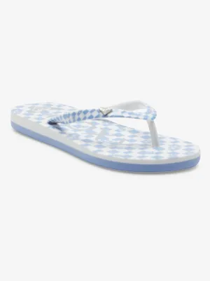 Girls 4-16 Pebbles Sandals - French Blue/White