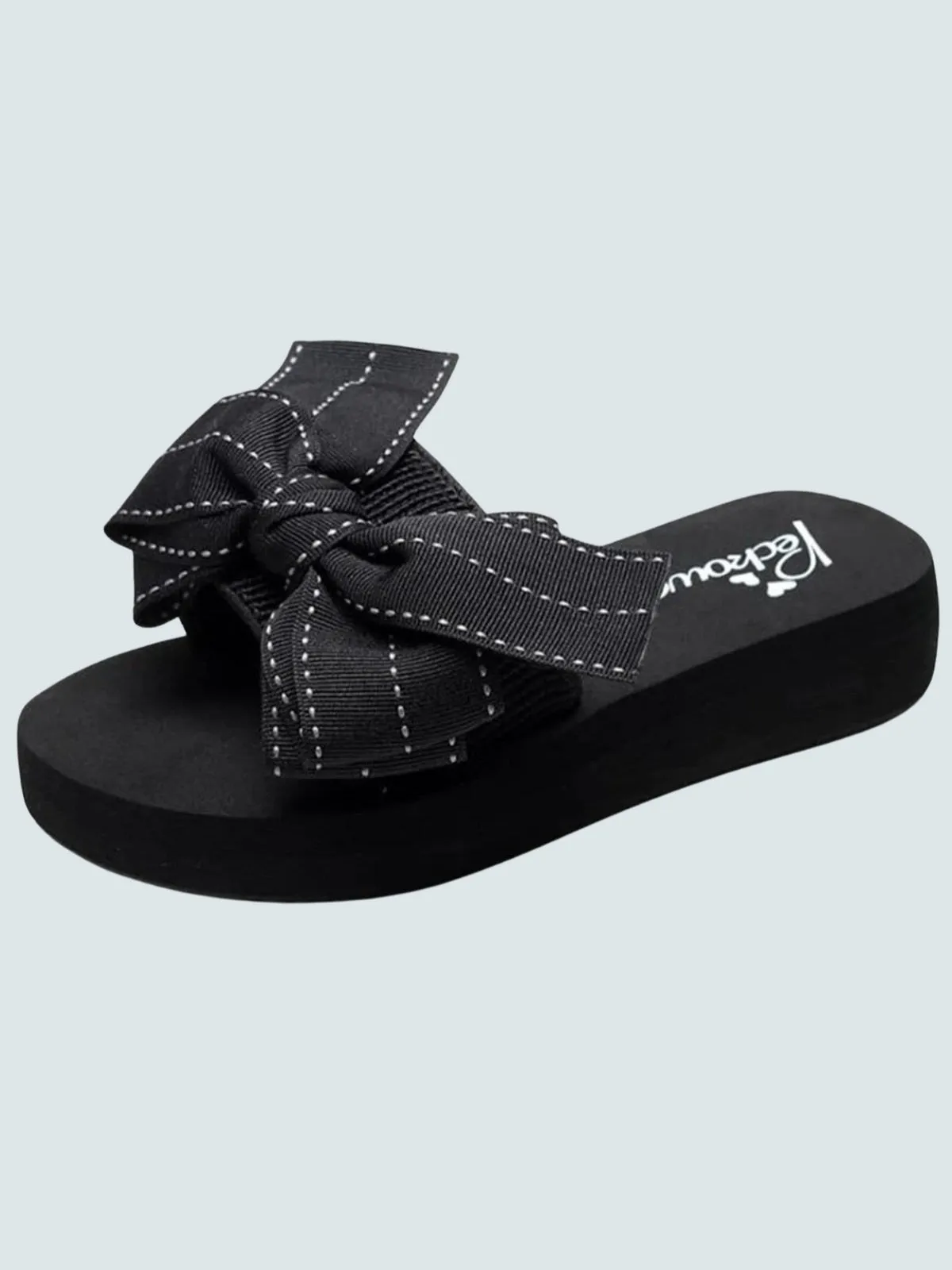 Girls Bow Flip Flops By Liv and Mia