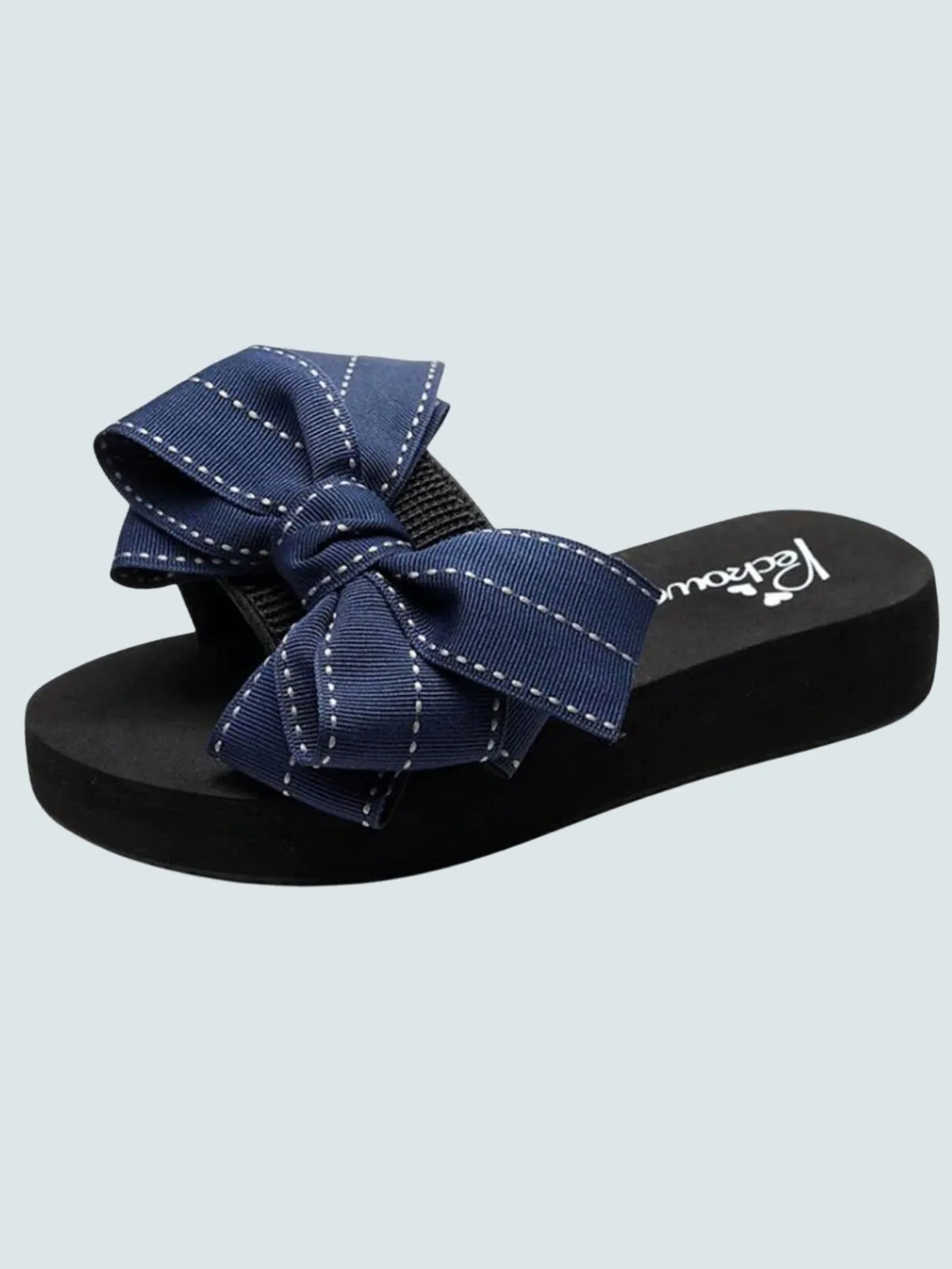 Girls Bow Flip Flops By Liv and Mia